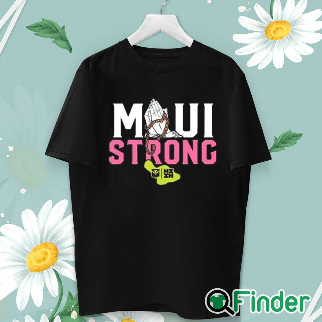 unisex T shirt Pray Maui Strong Shirt unisex T shirt Pray Maui Strong Shirt