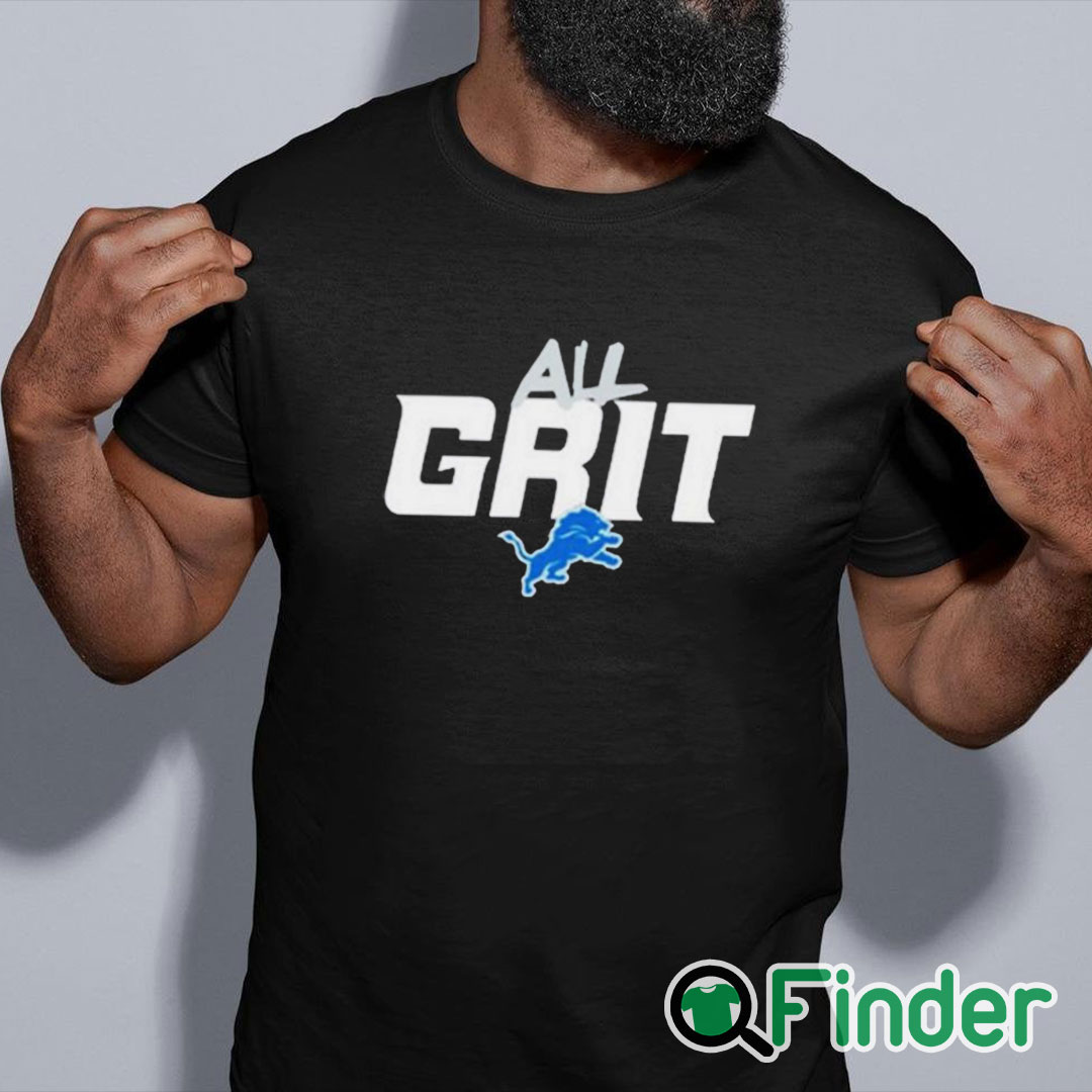 black shirt Detroit Lions All Grit Shirt black shirt Detroit Lions All Grit Shirt