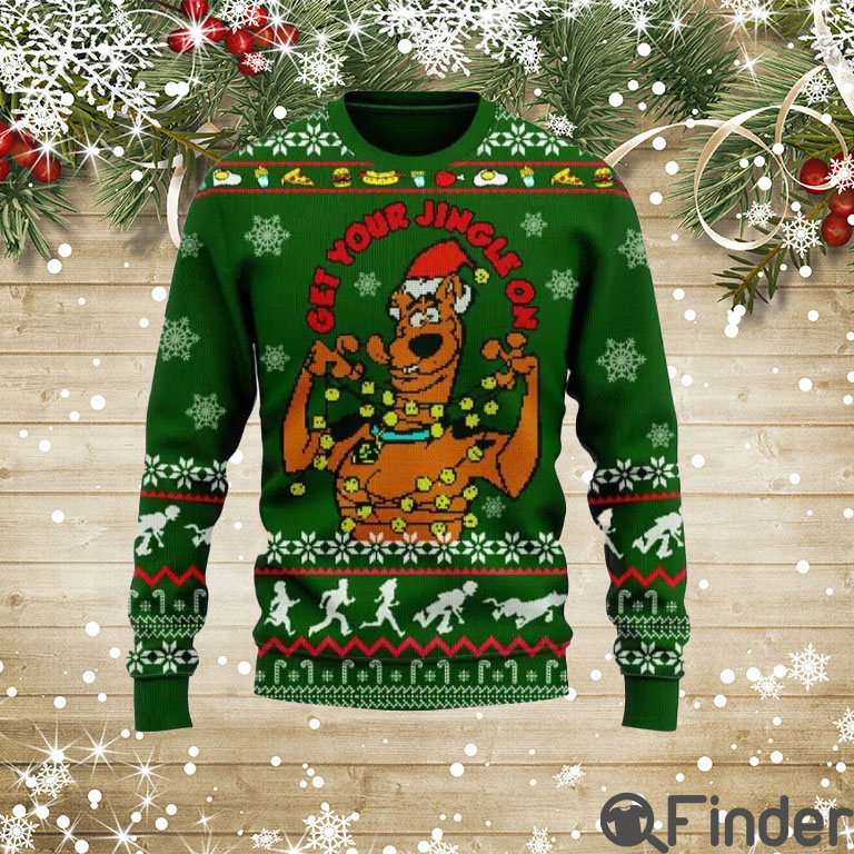 Scooby Doo Get Your Jingle On Ugly Christmas Sweaters Scooby Doo Get Your Jingle On Ugly Christmas Sweaters