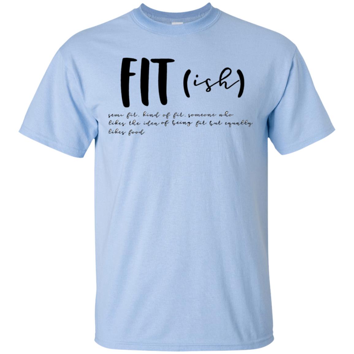 Fit (ish) Word Definition Funny Workout Fitness Shirt Tank top long sleeves  - Q-Finder Trending Design T Shirt