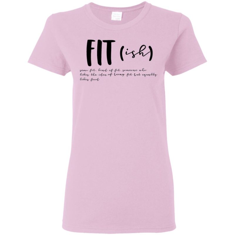 Fit (ish) Word Definition Funny Workout Fitness Shirt Tank top long ...