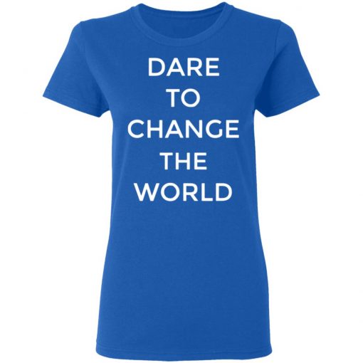 Hugh Jackman Dare To Change The World T-Shirt
