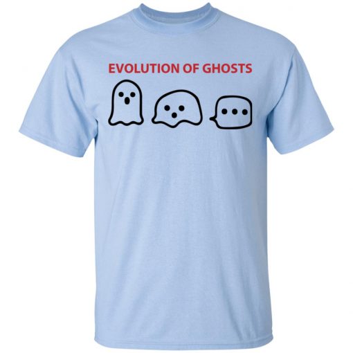 Evolution of Ghosts Funny Halloween Shirt Hoodie Ls - Q-Finder Trending ...