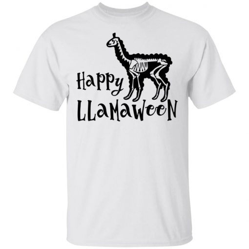 Happy LLamaween Funny Halloween Shirt Tank top long sleeves Hoodie