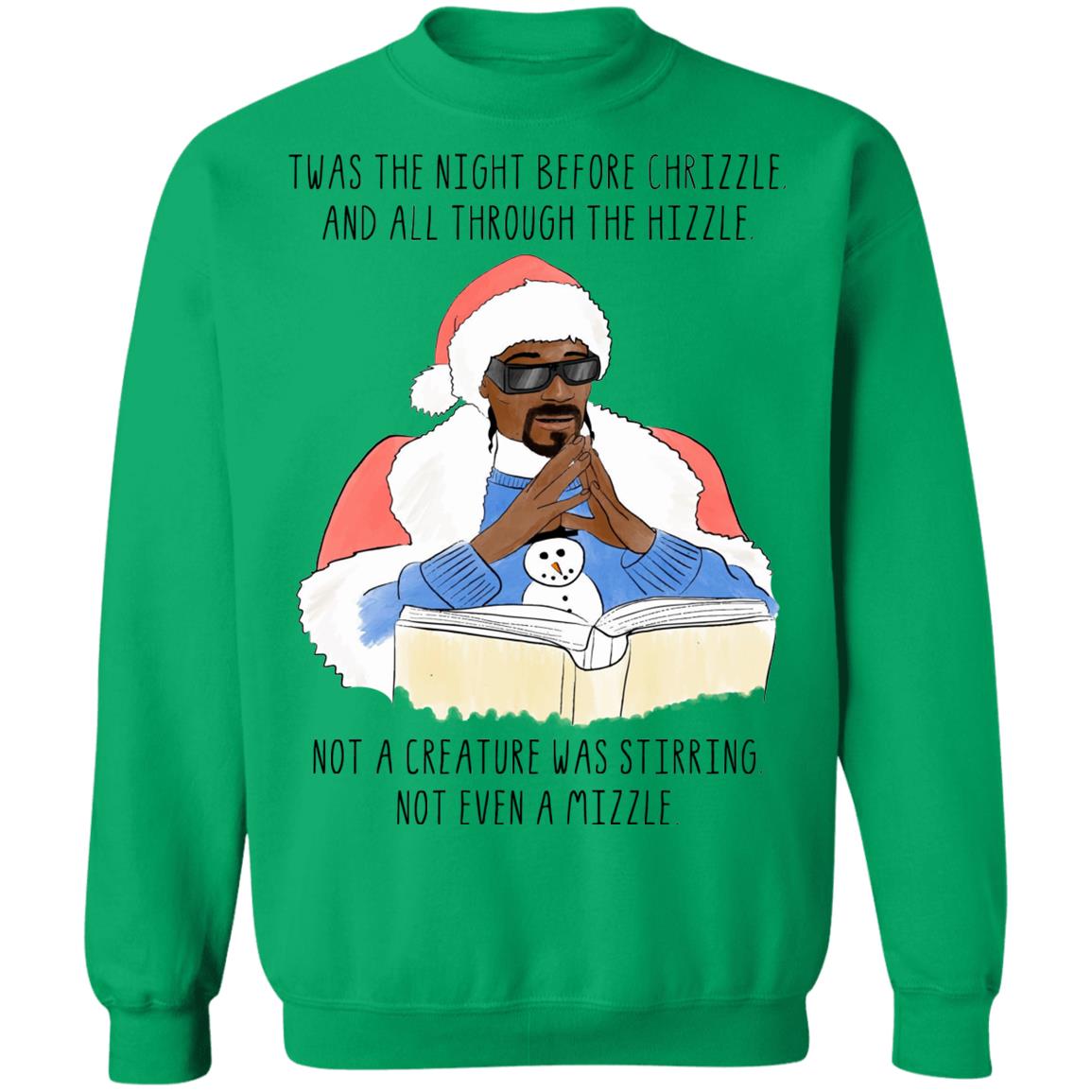 snoop dogg twas the nizzle before christmizzle sweater