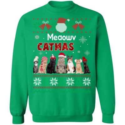 Cat Ugly Christmas Sweater Funny Xmas sweater