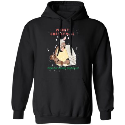 Merry Christmas From The Holiday Armadillo hoodie