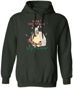 Merry Christmas From The Holiday Armadillo hoodie