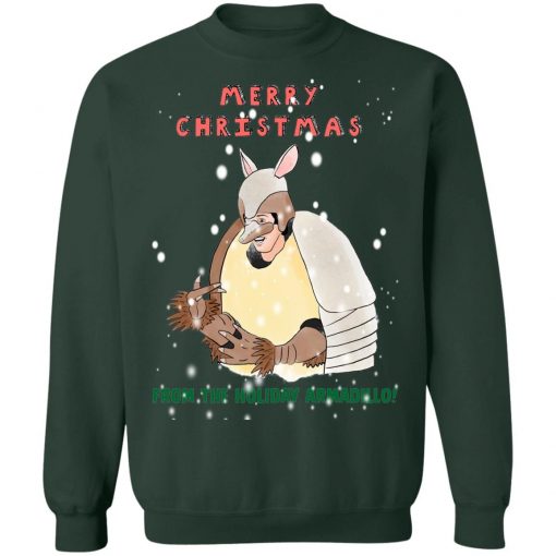 Merry Christmas From The Holiday Armadillo sweater