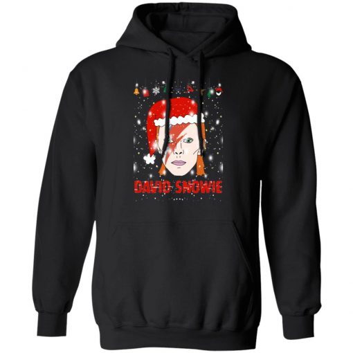 David Snowie Funny Christmas hoodie