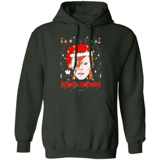 David Snowie Funny Christmas hoodie