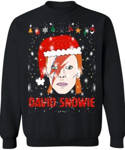 David Snowie Funny Christmas sweater