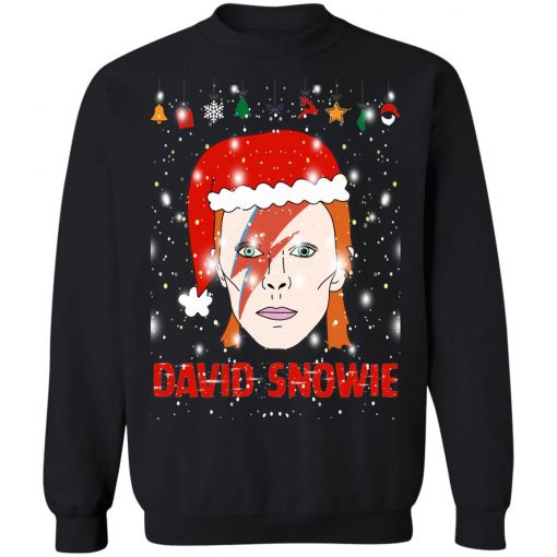 David Snowie Funny Christmas sweater