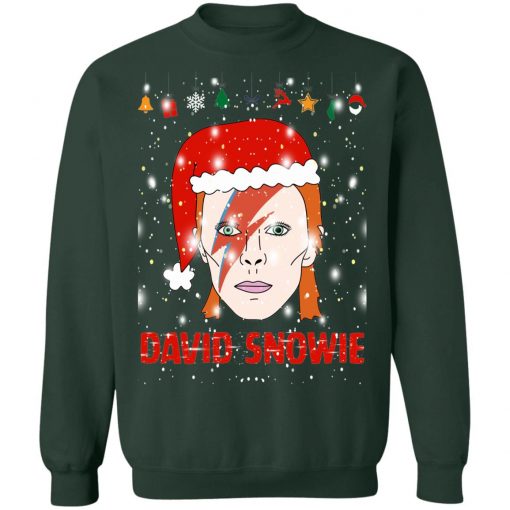 David Snowie Funny Christmas sweater