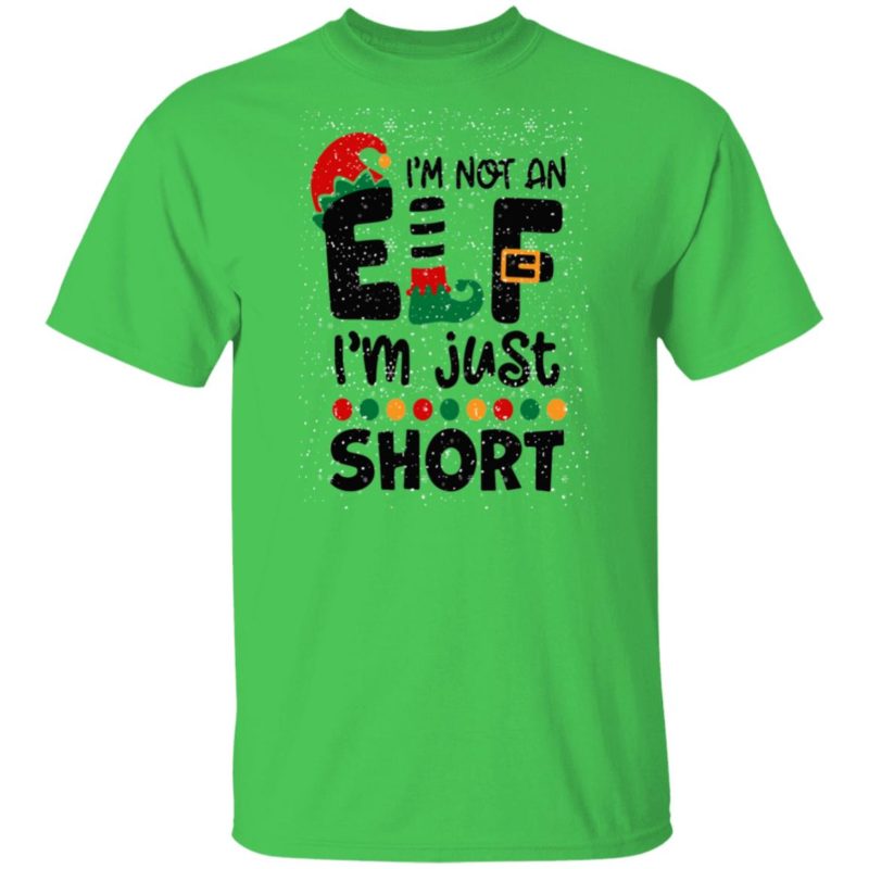 I’m Not An Elf I’m Just Short Christmas Sweatshirt Hoodie Ls - Q-Finder ...