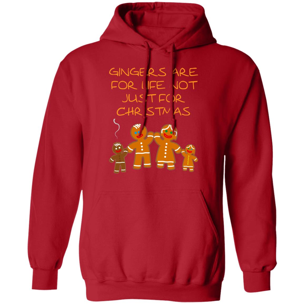 Gingers are for life not just for christmas sweatshirt ls hoodie - Q ...