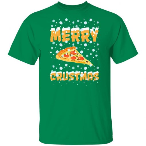 Merry Crustmas Pizza Christmas shirt