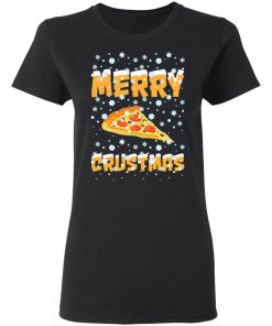 Merry Crustmas Pizza Christmas shirt