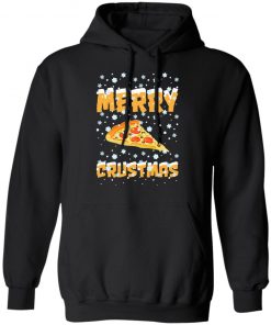 Merry Crustmas Pizza Christmas hoodie