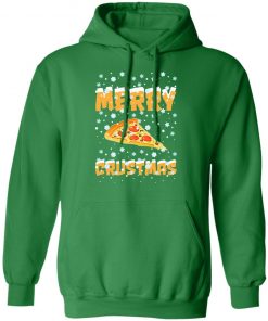 Merry Crustmas Pizza Christmas hoodie