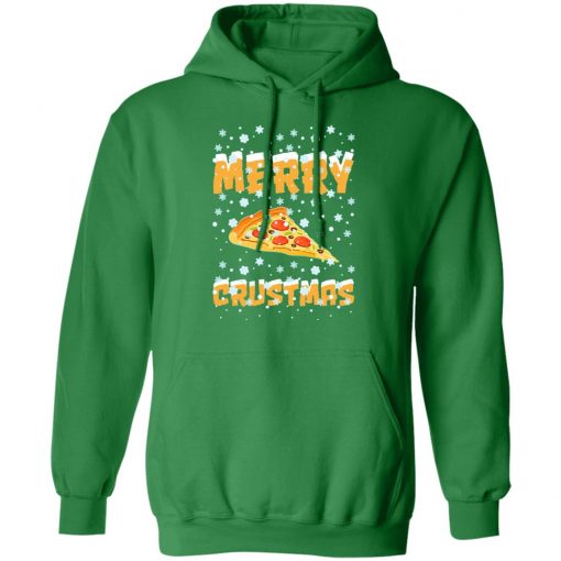 Merry Crustmas Pizza Christmas hoodie