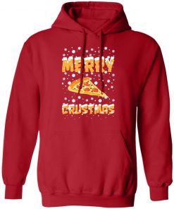 Merry Crustmas Pizza Christmas hoodie