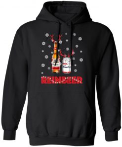 Budweiser Reinbeer Funny Beer Reindeer Christmas hoodie