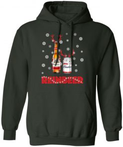Budweiser Reinbeer Funny Beer Reindeer Christmas hoodie
