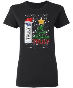 Blueberry and Acai All I Want For Christmas is Truly Hard Seltzer Shirt