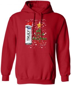 Blueberry and Acai All I Want For Christmas is Truly Hard Seltzer hoodie