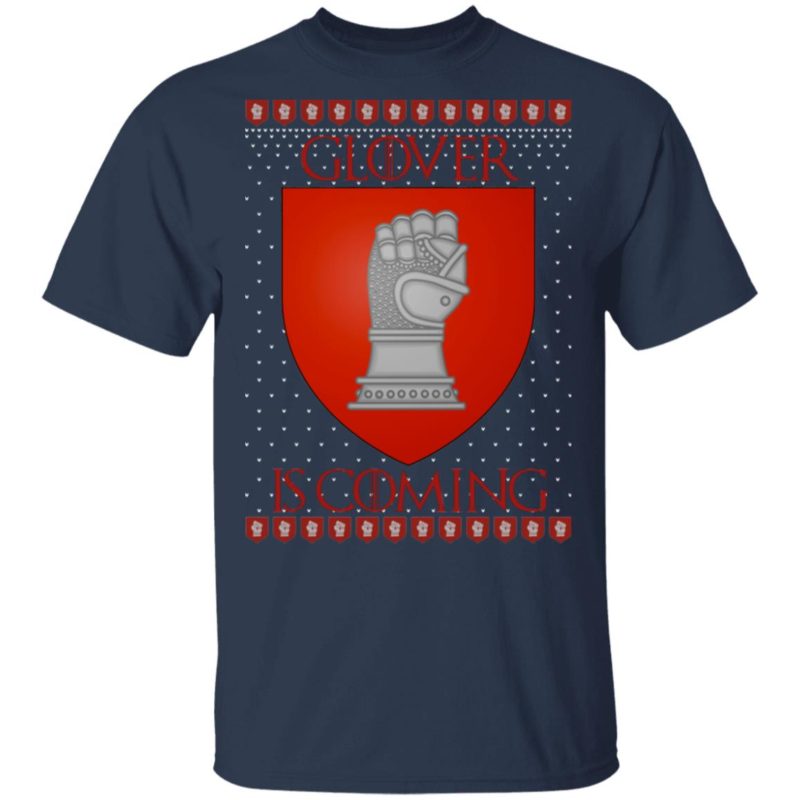 House Glover Game of thrones Christmas Santa Is Coming Sweatshirt