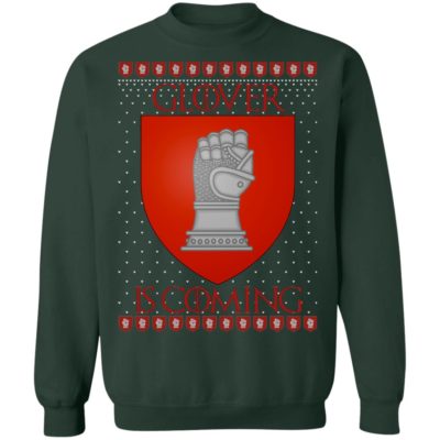 House Glover Game of thrones Christmas Santa Is Coming Sweatshirt 