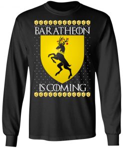 House Baratheon Game of thrones Christmas Santa Is Coming ls