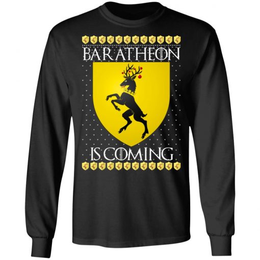 House Baratheon Game of thrones Christmas Santa Is Coming ls