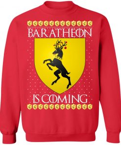 House Baratheon Game of thrones Christmas Santa Is Coming Sweater