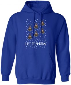 Jon Snow Game of thrones Let it snow Christmas hoodie