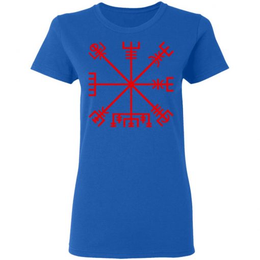 Vegsivir Runic Viking Compass T-Shirt