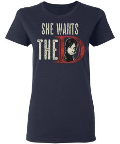 She Wants The D The Walking Dead Daryl Dixon T-Shirt