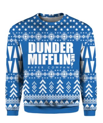 The Office Dunder Mifflin 3D Print Christmas Ugly Sweatshirt