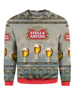 Stella Artois Beer 3D Print Ugly Christmas sweater