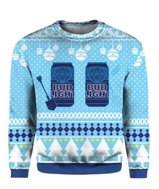 Bud Light Can Beer 3D Print Ugly Christmas sweater