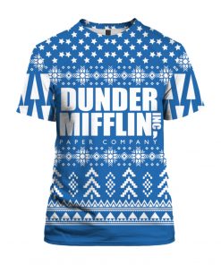 The Office Dunder Mifflin 3D Print Christmas Ugly shirt