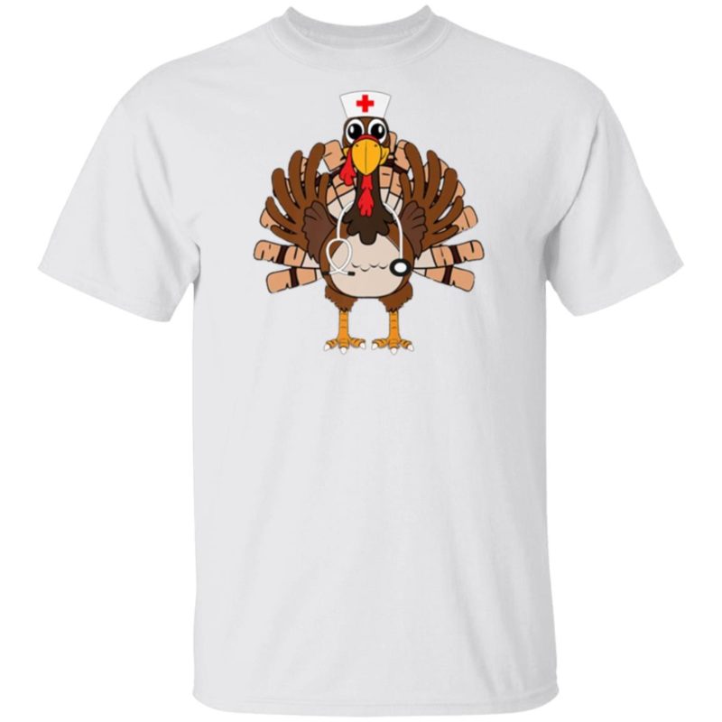 Thanksgiving Scrub Tops Women Turkey Nurse Holiday Nursing Premium ...