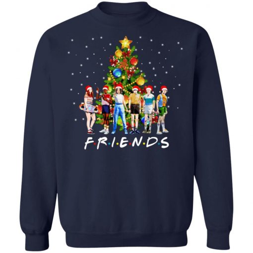 Stranger Things Friends Eleven Christmas Sweatshirt