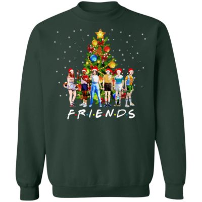 Stranger Things Friends Eleven Christmas Sweatshirt 