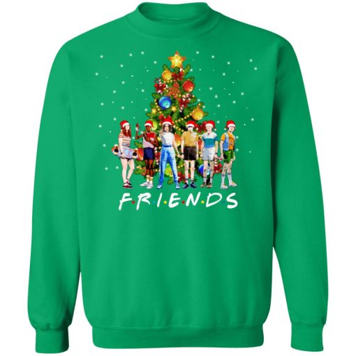 Stranger Things Friends Eleven Christmas Sweatshirt