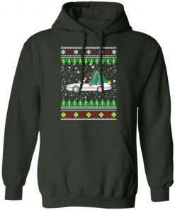 Saab 900 convertible Classic Car Ugly Christmas hoodie