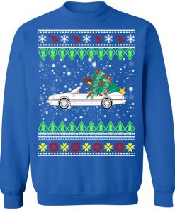 Saab 900 convertible Classic Car Ugly Christmas Sweater