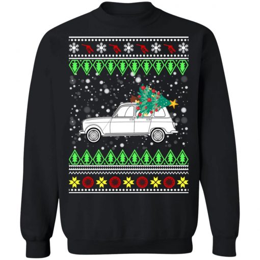 Renault 4L 'Quatrelle' Ugly Christmas Sweater