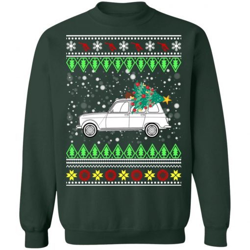 Renault 4L 'Quatrelle' Ugly Christmas Sweater